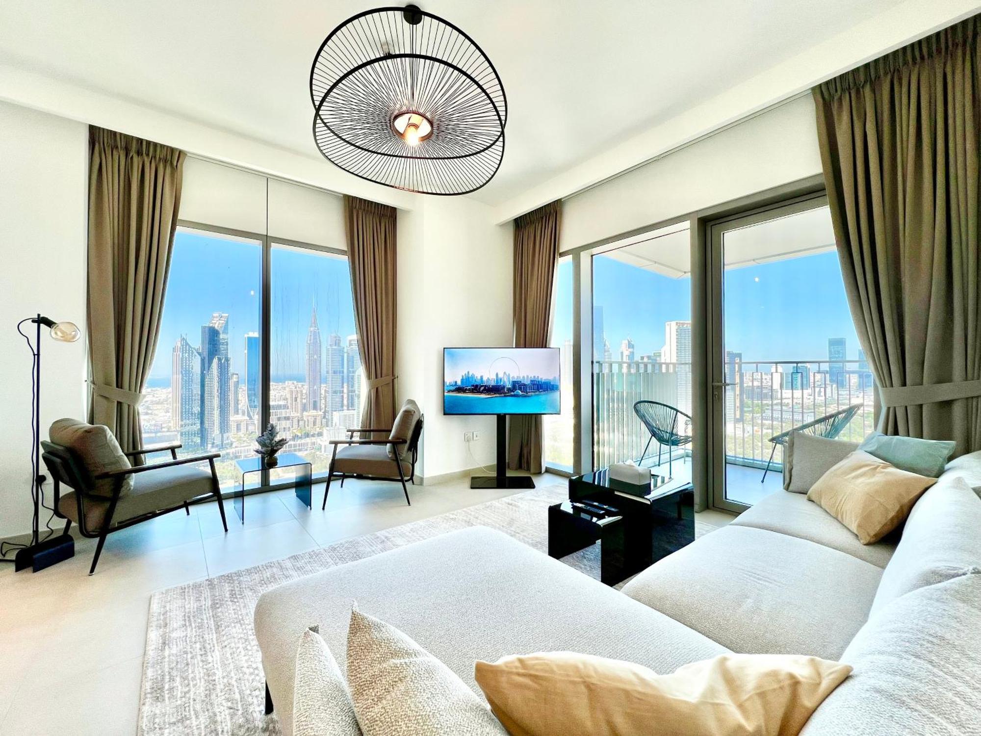 Apartment Downtown Views 2br - Mall, Fountain & Burj Khalifa Access Dubai