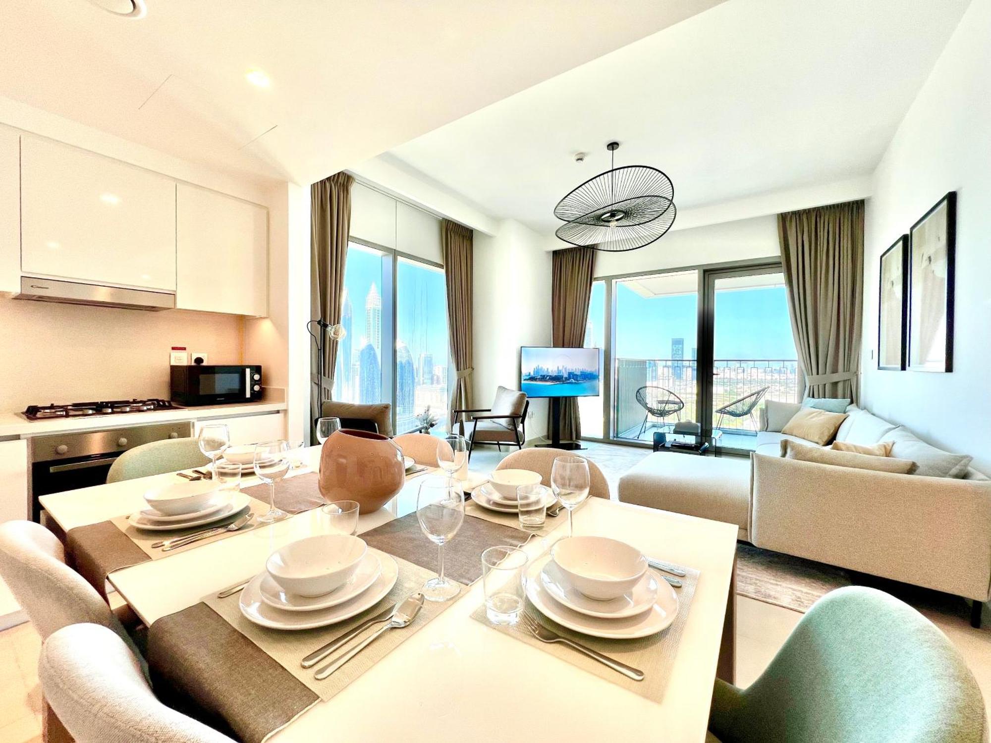 Apartment Downtown Views 2br - Mall, Fountain & Burj Khalifa Access Dubai